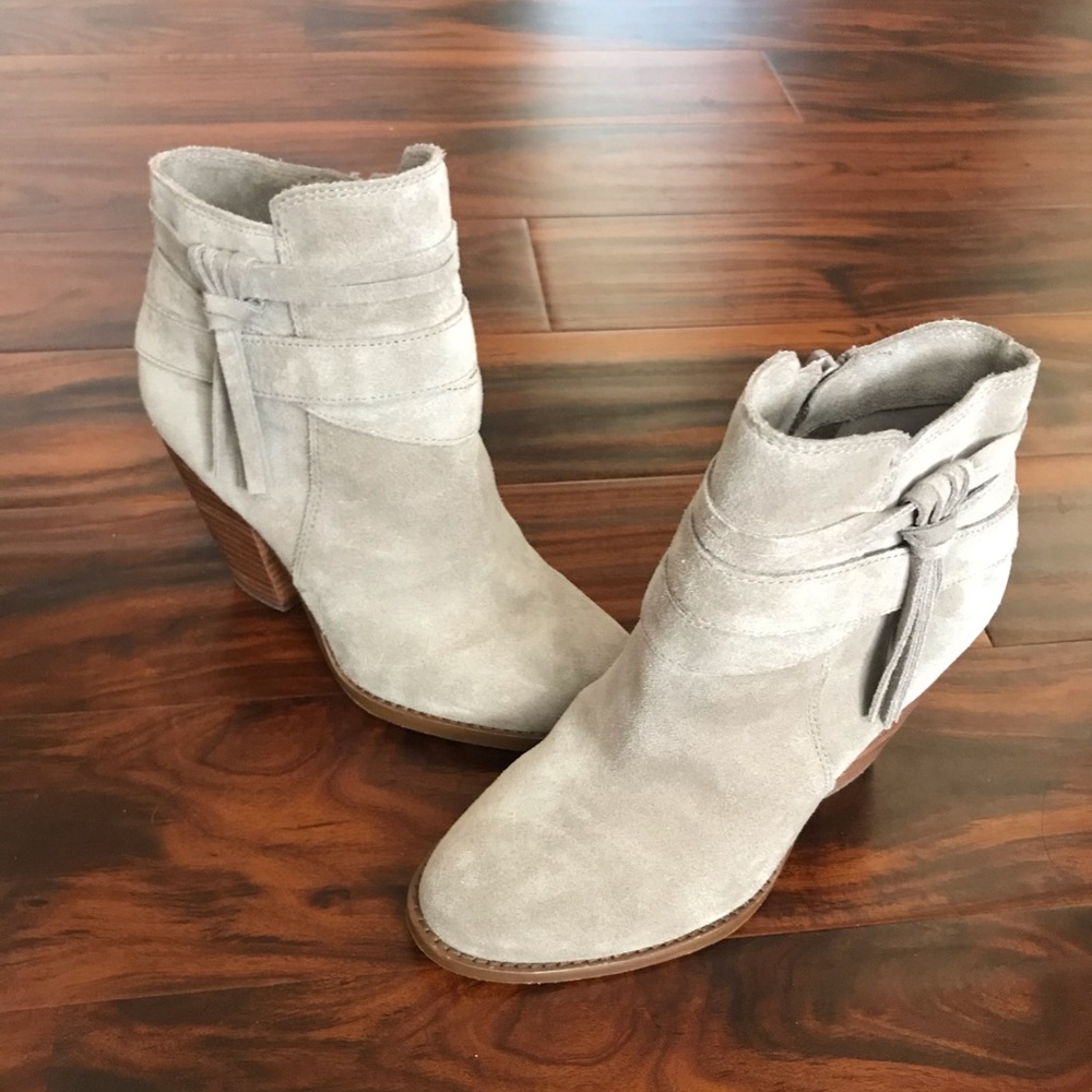 Sole Society suede booties